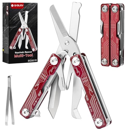 Mini Keychain Multitool Scissors BI2061R