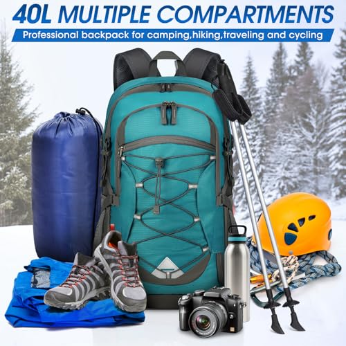 Hiking Backpack 40L Packable Lightweight Camping Daypack Men Women