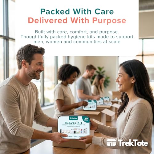 5 Pack Unisex Travel Hygiene Kits (5 Count)