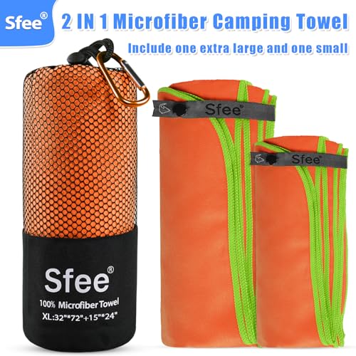 2 Pack Camping Towel