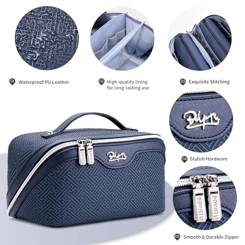 Travel Makeup Bags for Women (3 Count)