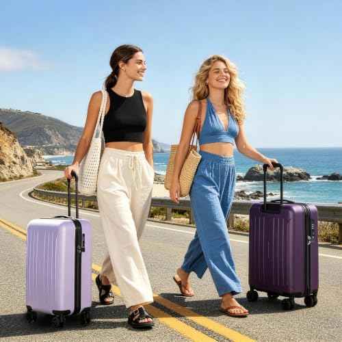 Luggage Sets 2 Piece Hardshell Suitcase (2 Count)
