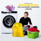 Laundry Bag with Locking Closure Drawstring