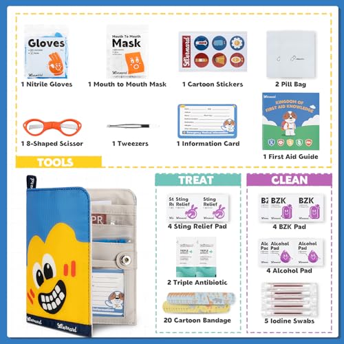 First Aid Kit for Kids (32 Count)