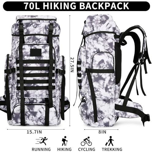 Hiking Backpack for Men 70L