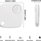 Bluetooth Tracker Keys Finder and Item Locator (iOS Only); Up to 200 ft Find Nearby, Phone Finder, Replaceable Battery, Suitable to Track Keys/Backpacks/Luggage/Suitcases. 1-Pack