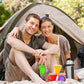 12 Pcs Silicone Collapsible Cup with Lid