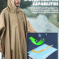 Hooded Rain Poncho for Adult Waterproof Lightweight Raincoat