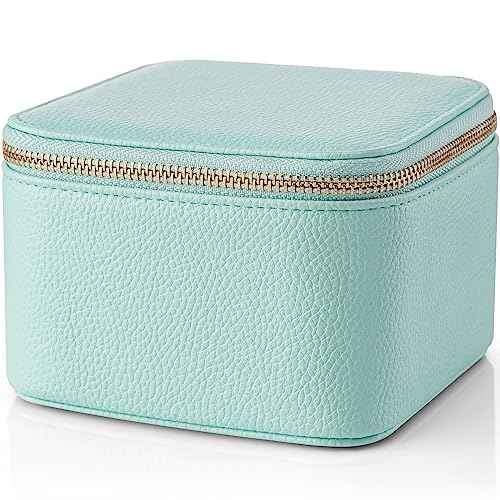 Travel Jewelry Organizer with Clear 6 Velvet Bags