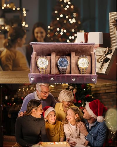3 Watch Travel Case