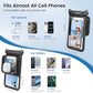 Floatable Floating Waterproof Phone Pouch 2 Pack (2 Count)