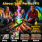 25 Pack) Magic Campfire Fire Color Changing Packets for Fire Pit, Indoor/Outdoor Fireplace, Bonfire - Rainbow Magical Flame, Camping Accessory, Compatible with Wood