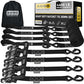 Heavy Duty Ratchet Straps & Soft Loops (4 Count)