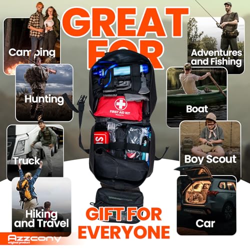 Emergency Survival Kit with First Aid Gears and Supplies