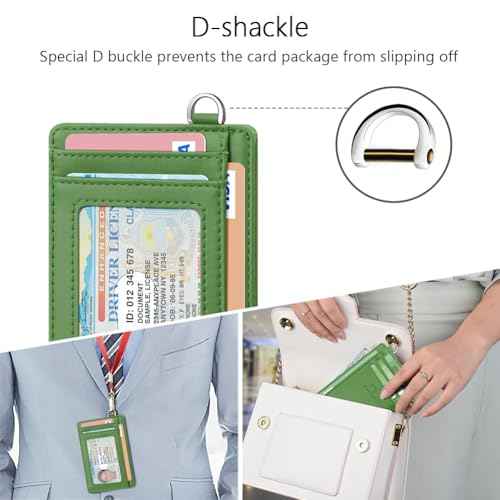 Slim Minimalist Wallet RFID Credit Card Holder for Men