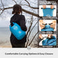 5/10/25/30/40L Waterproof Dry Bag, Small Lightweight Roll Top Dry Bag Backpack w/Waterproof Phone Case, Kayaking, Travel, Hiking, Fishing, Tubing, Camping, the Beach, Men/Women (Blue)