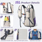 15L Small Hiking Backpack for Men Women Foldable Packable Back Pack Ultralight Hiking Daypack for Travel Camping Outdoor