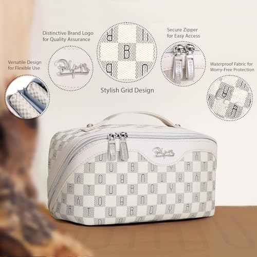 Travel Makeup Bag Organizer Cosmetic Bag (3 Count)