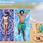 Microfiber Beach Towel with Bag Oversized 71x32 Sand Free 2 Pack (2 Count)