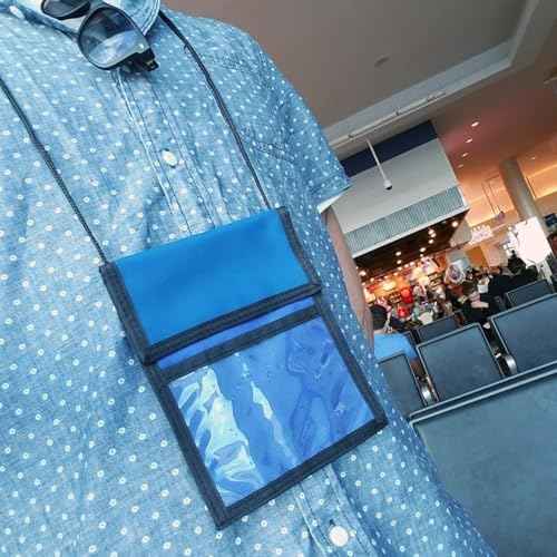 Bulk 20 Pack Ultimate Passport or Trade Show Travel Wallet with THREE Pockets