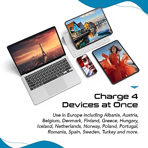 20W European Travel Plug Adapter