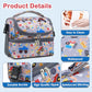 Double Decker Cooler Insulated Lunch Bag Large Tote for Boys