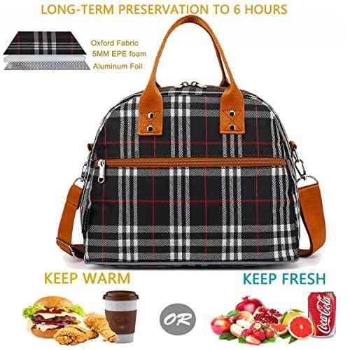 Insulated Lunch Bag for Women & Men