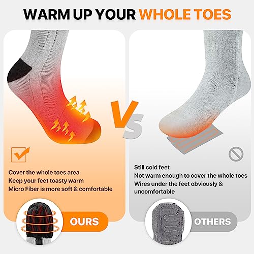 Heated Socks for Men Women