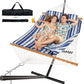 2 Person Double Hammock with Stand