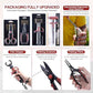 2 Pack 8ft 24T Telescopic Poles & Reels Combo for Freshwater Bass (66 Count)