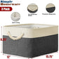 15.7" x 12" Wide & Low Fabric Storage Bin (3 Count)