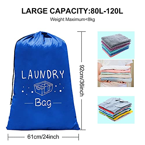 2 Pack Extra Large Travel Laundry Bag (2 Count)