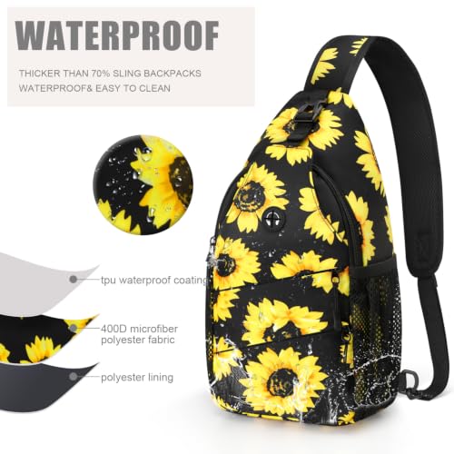 Crossbody Bags for Women Men Trendy Sling Bag Backpack Chest Bag