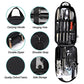 35 Piece Camping Kitchen Utensil Set with Carry Bag and Grilling Tools (35 Count)