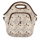 LunchTote Zippered Bag Insulated Neoprene Caddy (The Scenic Route / X-Large 6.5 Quart Lunch Tote)