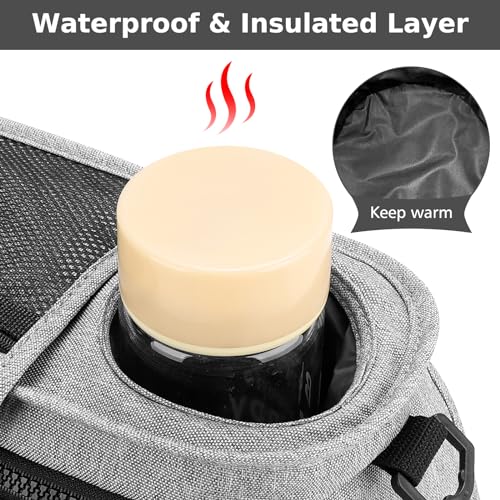 Universal Stroller Organizer with Insulated Cup Holder