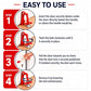Portable Door Stopper Door Lock for Travel Anti Theft Door Blocker