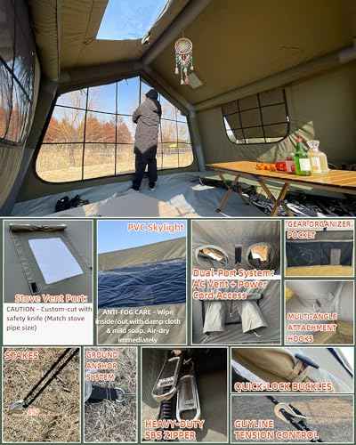 Inflatable Camping Tent for 2