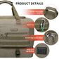 Duffle Bag for Men 60L Travel Canvas Weekender with Toiletry Bag