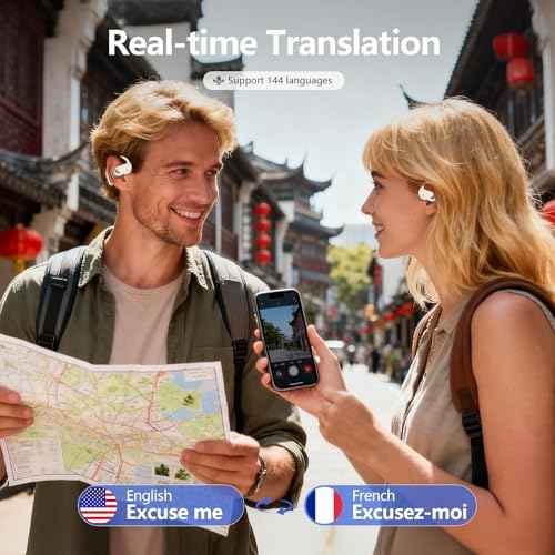 AI Translator Earbuds Real