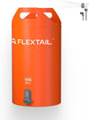 FLEXTAILGEAR Camping Shower Bucket with Built-in Electric Pump, Portable Camp Shower, 5 Gallons Rechargeable Pressure Outdoor Shower Bag, Large Water Inlet