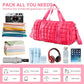 Quilted Travel Duffle Bag Gym Bag for Women