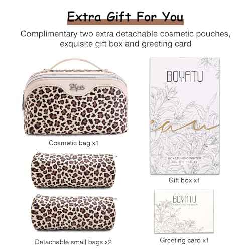Travel Makeup Bag Organizer (3 Count)