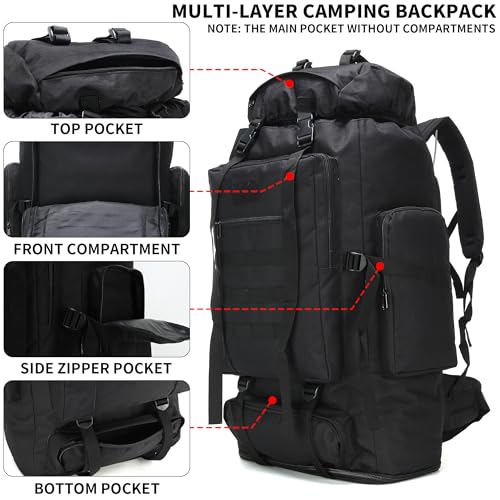Hiking Backpack for Men 70L