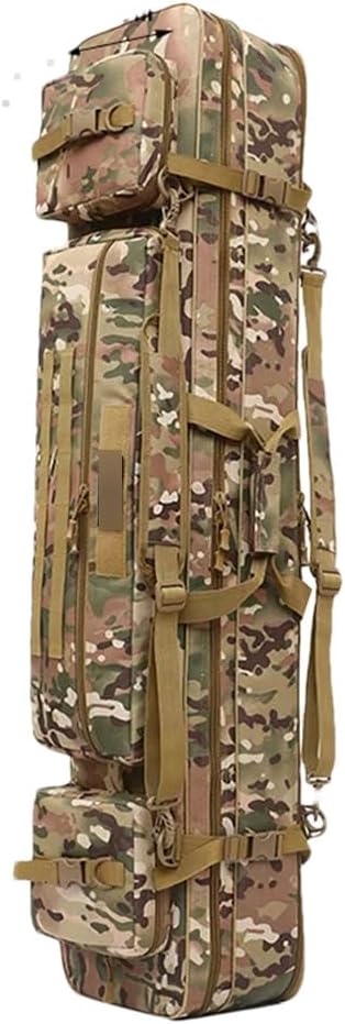 Suwequest Portable Widened Fishing Rod Bag Waterproof Fishing Bag Multi Functional Big-Capacity Outdoor Sea Rod Tackle Bag