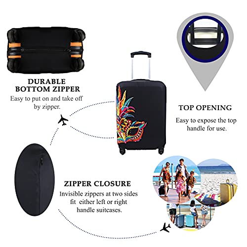 Travel Luggage Cover Suitcase Protector Fits 27