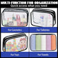 16 Pack Waterproof Cosmetic Bag TSA Approved Toiletry Bag (16 Count)