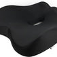 Pressure Relief Seat Cushion for Long Sitting Hours on Office, Home Chair, Car Memory Foam Office Chair Cushion for Back, Coccyx, Tailbone Pain Relief（Black）