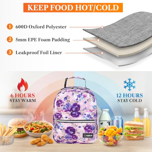 Insulated Lunch Box for Kids and Adults