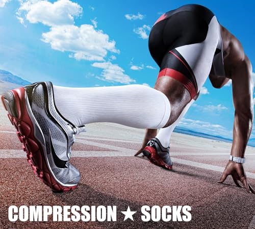 Compression Socks for Women & Men Circulation (3 Count)